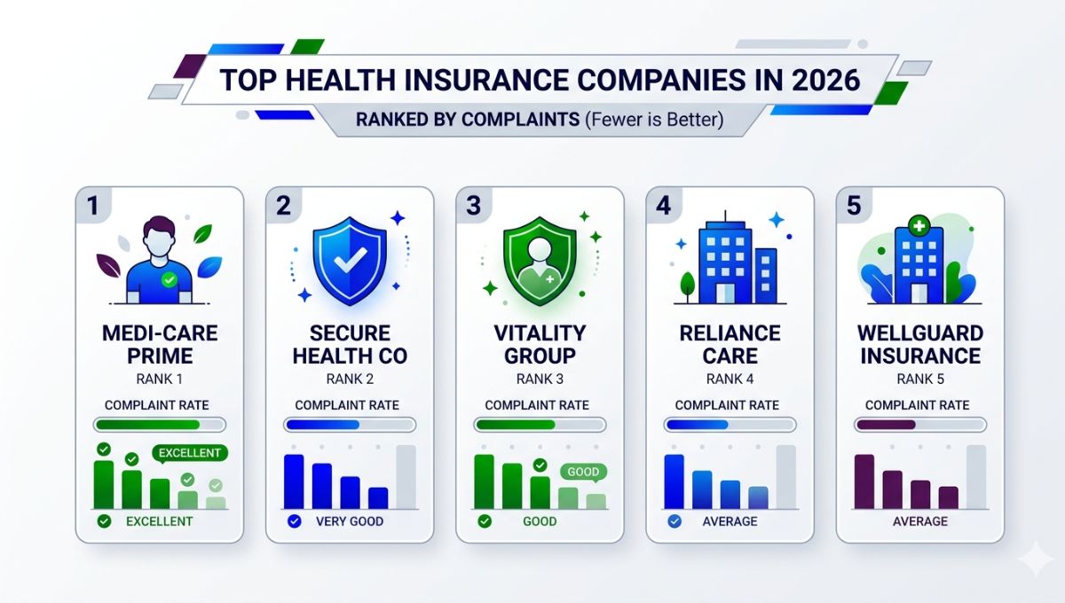 Best Health Insurance Companies in America 2026, Ranked by Complaints, Costs, and Coverage
